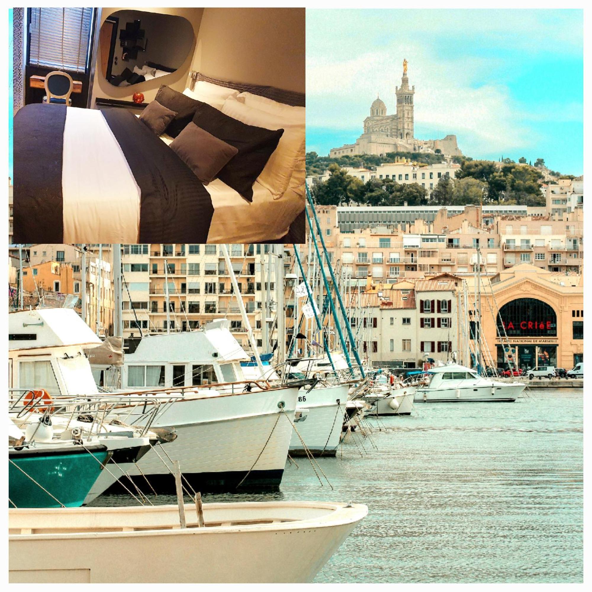 Marseille Cote Mer Au Vieux-Port "Le K"Appartement Haut De Gamme Avec Wc Japonais, Garage Privatif En Option Extérieur photo